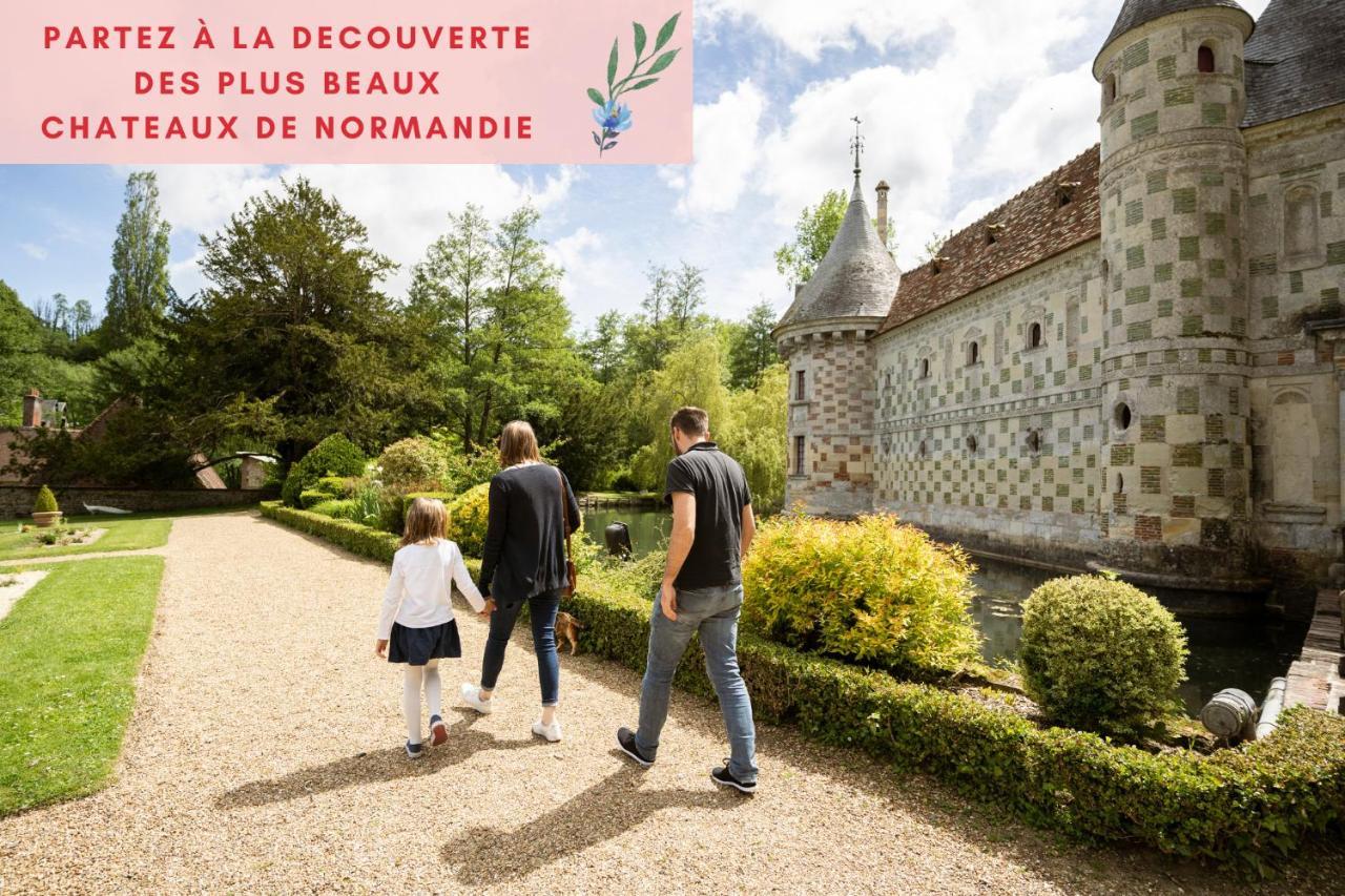 Suite Jungle - Jardin, Netflix Et Parking - Le Manoir Aux Pommes Orbec Exterior photo