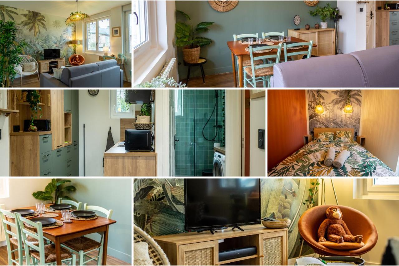 Suite Jungle - Jardin, Netflix Et Parking - Le Manoir Aux Pommes Orbec Exterior photo
